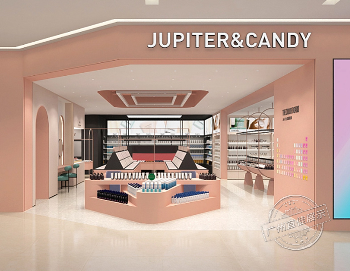 JUPITER&CANDY集合店 化妆品展柜