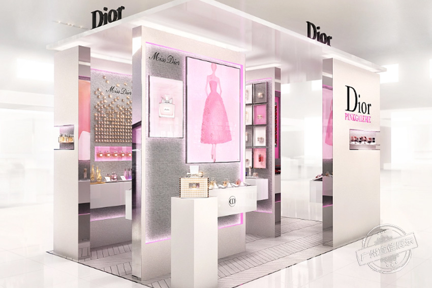 Dior 化妆品中岛柜
